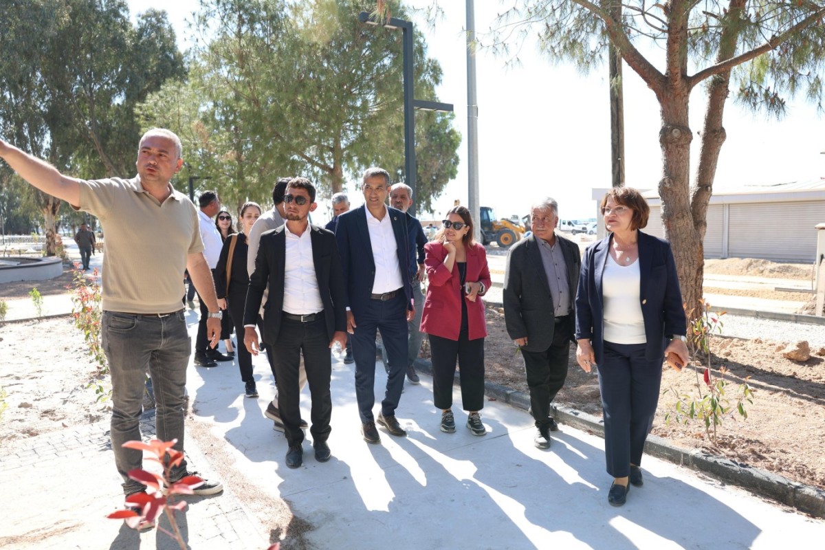 Mavişehir Atatürk Kültür ve Yaşam Alanı’nda Çalışmalar Tamamlanma Aşamasına Geldi