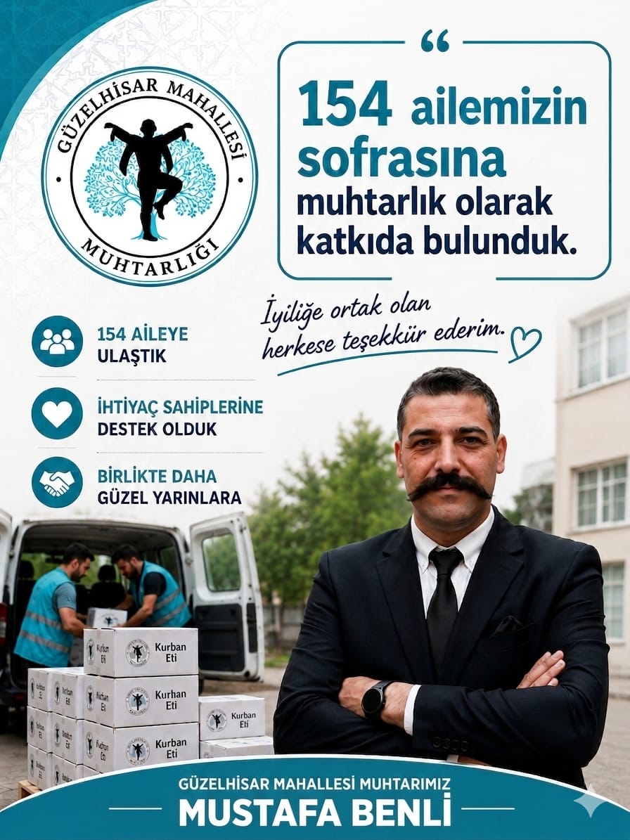 154 Ailenin Sofrasına Umut Oldular: Güzelhisar Mahallesi’nde Dayanışmanın Adı Mustafa Benli