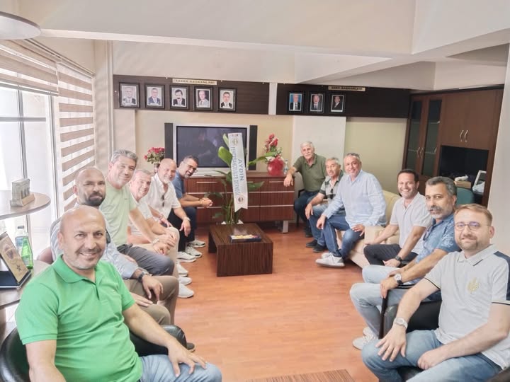 AYDIN SPORUNDA GÜÇ BİRLİĞİ  Fenerbahçeliler Derneği’nden ASKF Başkanı Ömer Altuntaş’a hayırlı olsun ziyareti