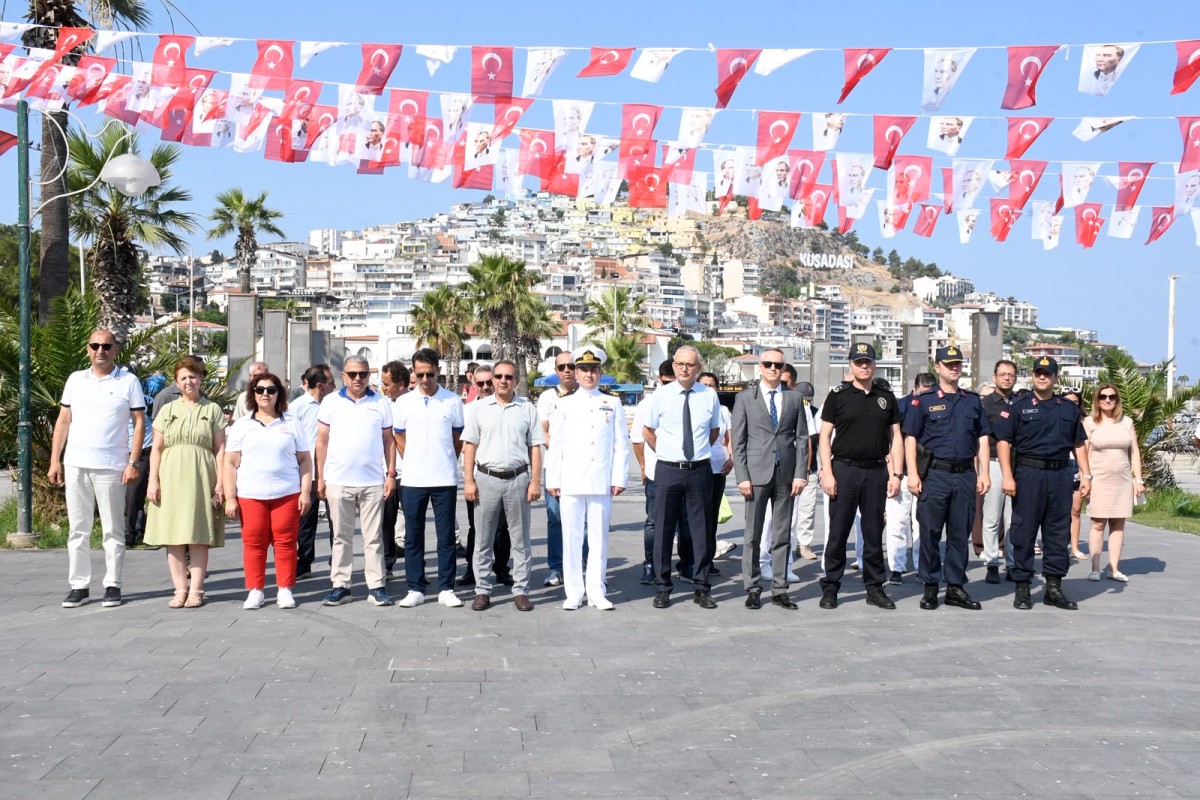 KUŞADASI’NDA DENİZCİLİK VE KABOTAJ BAYRAMI KUTLAMALARI BAŞLADI