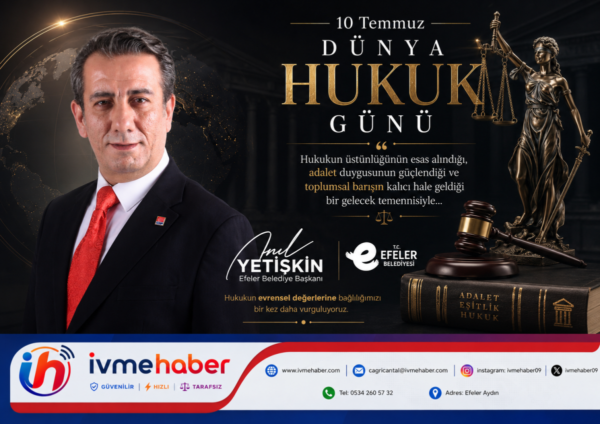 Anıl Yetişkin’den Dünya Hukuk Günü Mesajı: “Adalet, Toplumsal Barışın Temelidir”