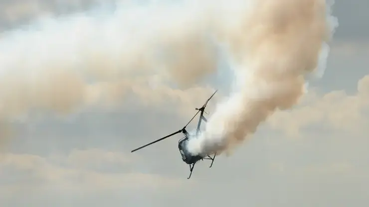 TUSAŞ'a ait eğitim helikopteri düştü! Emekli Albay yaşamını yitirdi