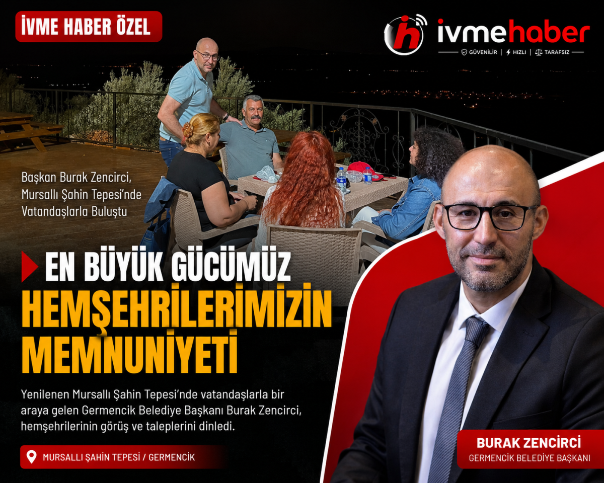 Başkan Burak Zencirci, Mursallı Şahin Tepesi'nde Vatandaşlarla Buluştu: 