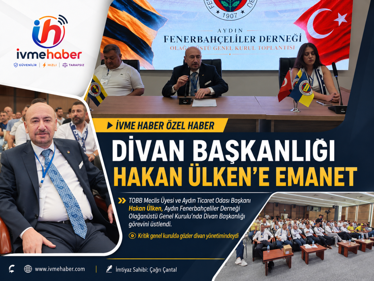AYDIN FENERBAHÇELİLER DERNEĞİ’NİN TARİHİ GENEL KURULUNDA DİVAN HAKAN ÜLKEN’E EMANET EDİLDİ
