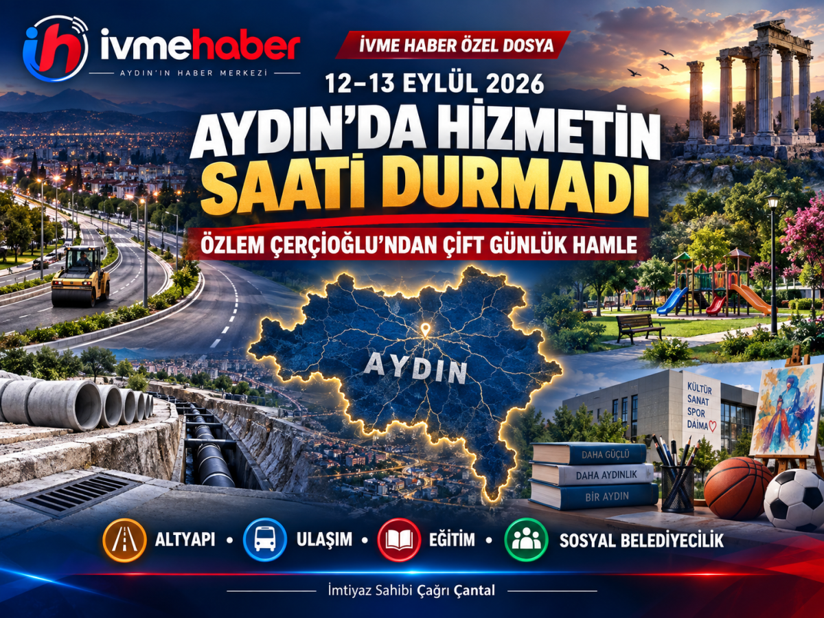 TAKVİM HAFTA SONUNU GÖSTERDİ, AYDIN’DA HİZMETİN SAATİ DURMADI: ÇERÇİOĞLU’NDAN ALTYAPIDAN SOSYAL BELEDİYECİLİĞE ÇİFT GÜNLÜK HAMLE