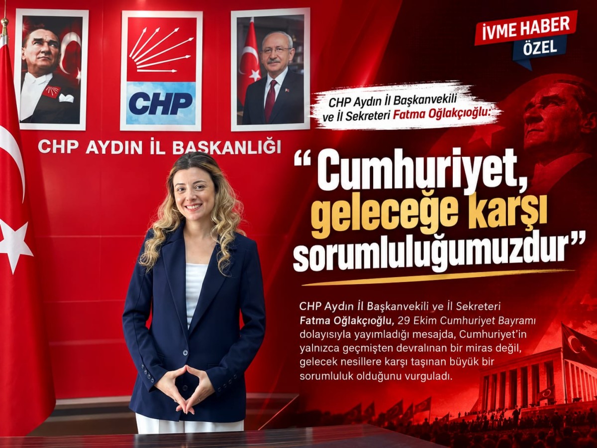 CUMHURİYET BİR ASIRLIK MİRAS DEĞİL, SONSUZLUĞA VERİLMİŞ BİR SÖZDÜR!
