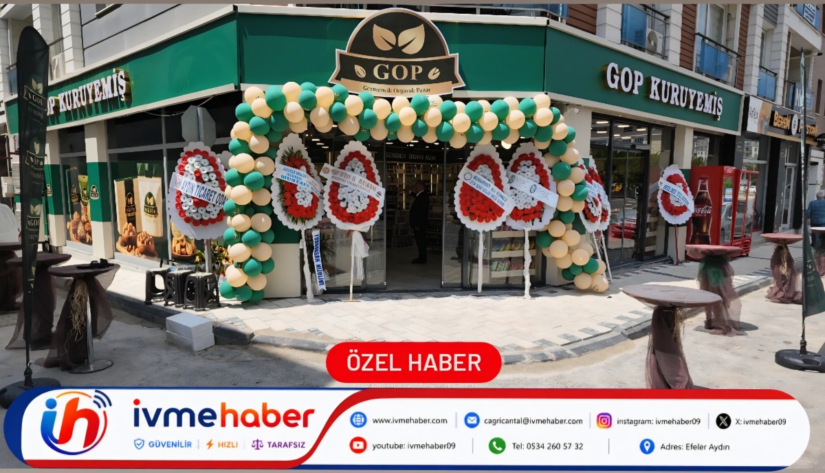 Germencik Organik Pazar’dan Efeler’e Dev Açılış: Yüzlerce Ürün Çeşidiyle Kapılarını Açıyor