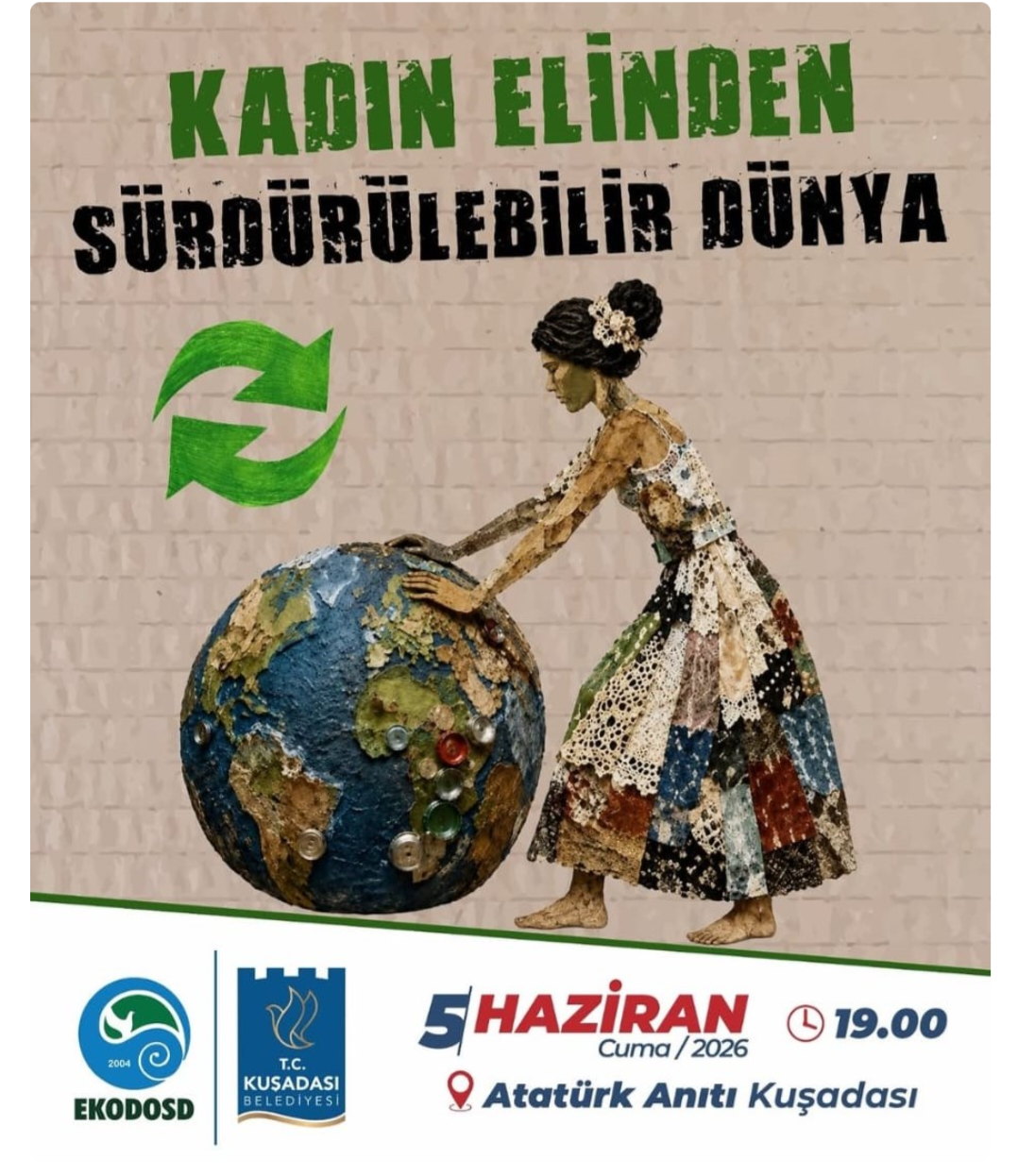 Kadın Elinden Sürdürülebilir Gelecek: Kuşadası’nda Çevre ve Sanat Aynı Podyumda Buluşuyor