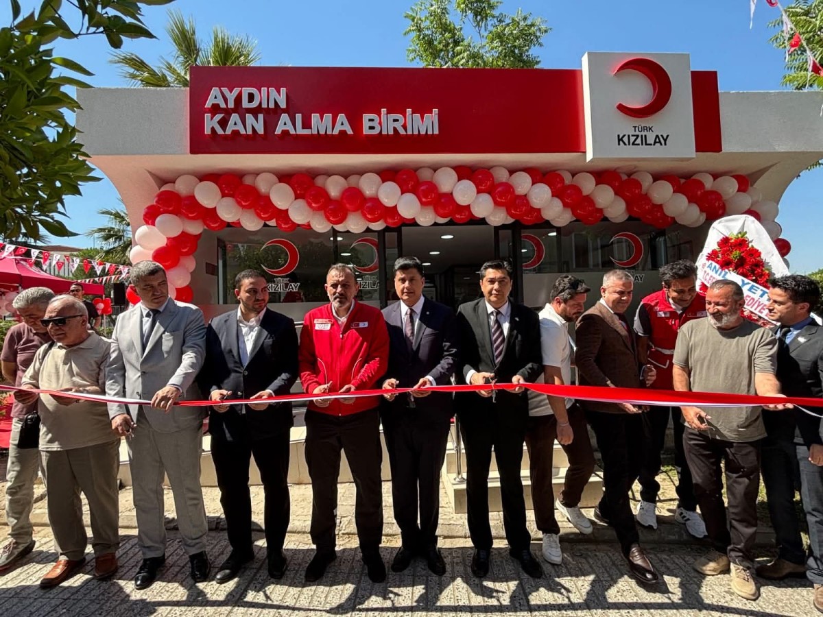 Gökhan Maraş’tan Aydın’a Hayat Veren Dokunuş: Kızılay Kan Alma Birimi Hizmete Açıldı