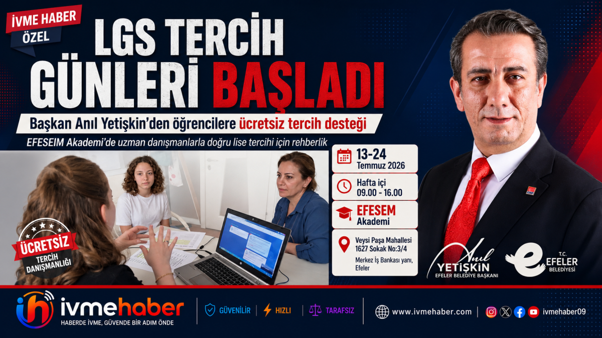 ANIL YETİŞKİN’DEN ÖĞRENCİLERE TERCİH DESTEĞİ: EFESEM AKADEMİ’DE LGS MESAİSİ BAŞLADI