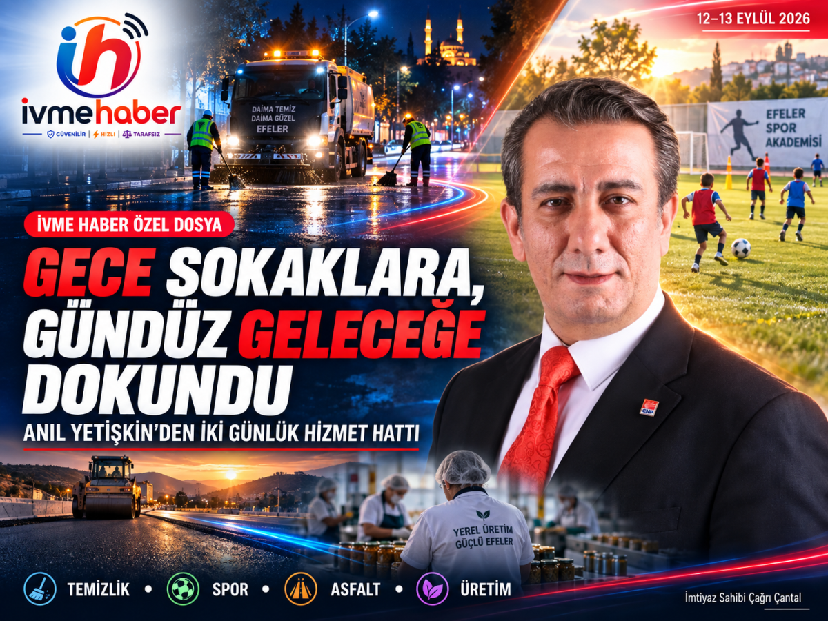 GECE SOKAKLARA, GÜNDÜZ GELECEĞE DOKUNDU: ANIL YETİŞKİN’DEN EFELER’DE İKİ GÜNLÜK HİZMET HATTI