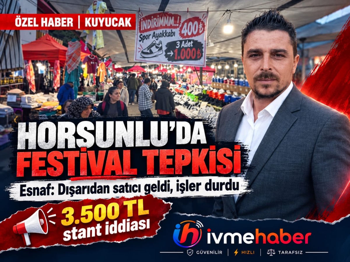 HORSUNLU’DA FESTİVALİN IŞIKLARI SÖNDÜ, ESNAFIN TEPKİSİ YÜKSELDİ! 3 BİN 500 TL İDDİASI ORTALIĞI KARIŞTIRDI