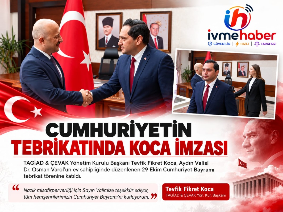 CUMHURİYETİN 103 YILLIK GURURUNA KOCA İMZASI: “BU MİRAS HEPİMİZİN!”